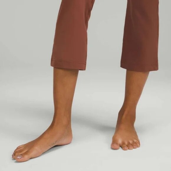 Lululemon Groove Crop 23” Super High Rise In Ancient Copper - Picture 3 of 9